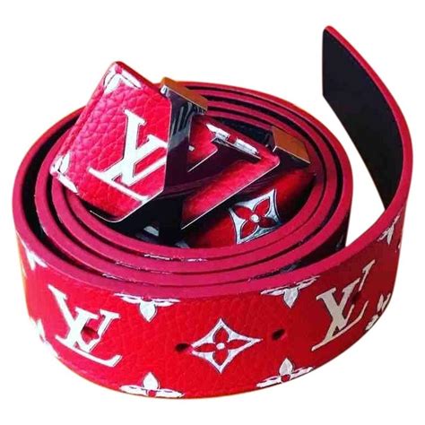 red louis vuitton belt cheap|white louis vuitton belt red.